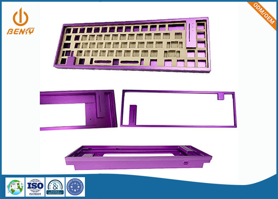 Caja de aluminio del teclado mecánico del recinto de la electrónica del CNC