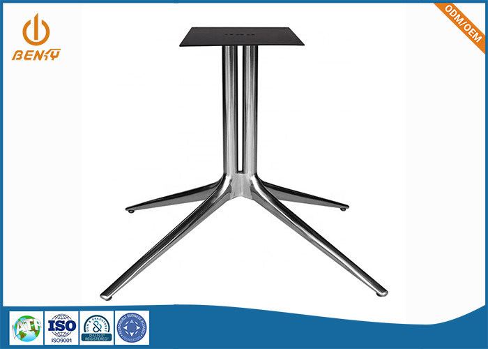 Mesas de centro de aluminio del metal de los recambios de los muebles de oficinas ADC12 del OEM