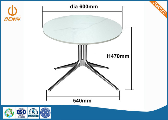 Mesas de centro de aluminio del metal de los recambios de los muebles de oficinas ADC12 del OEM