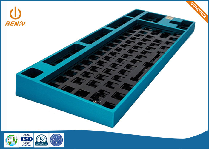 Modelo de aluminio del teclado de los recintos electrónicos de encargo mecánicos del CNC