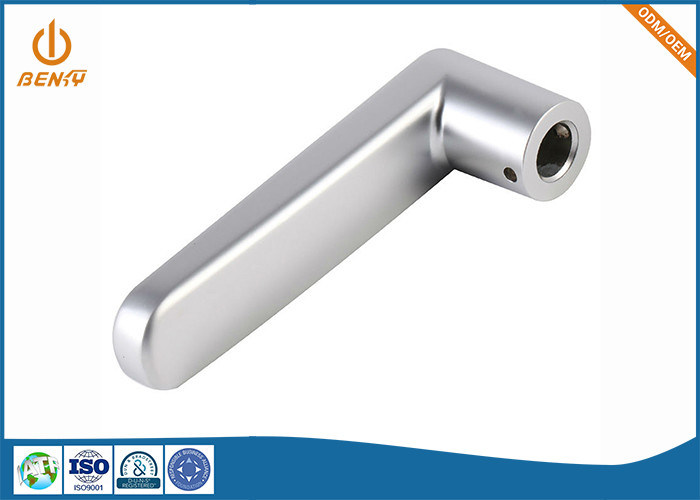 La aleación de aluminio plateada del cinc muere hardware de encargo echado de los tiradores de puerta