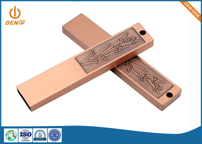 El cinc del ISO TS16949 EICC a presión arma Pen Drive de destello USB Shell de la fundición