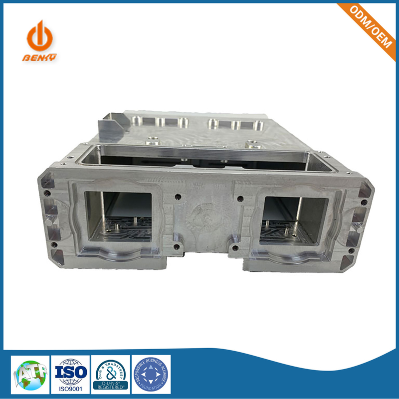 Modificado para requisitos particulares procesando el CNC que trabaja a máquina para la aleación de aluminio del equipo de comunicación de microonda 6061 porciones trabajar a máquina