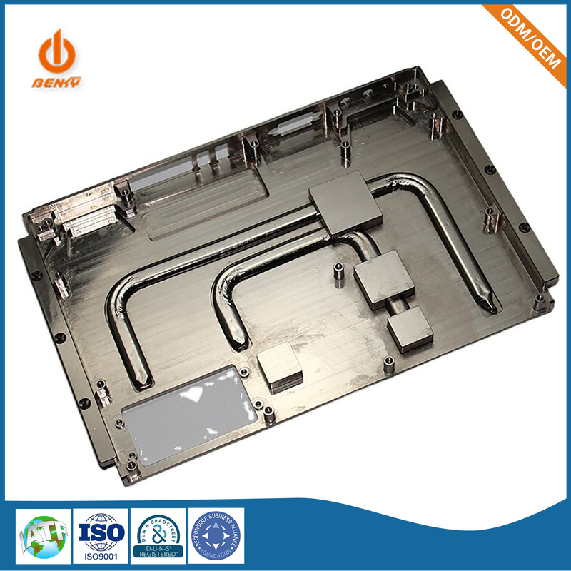 Modificado para requisitos particulares mueren las piezas de la inversión del CNC de la precisión del disipador de calor de la fundición de aluminio que trabajan a máquina