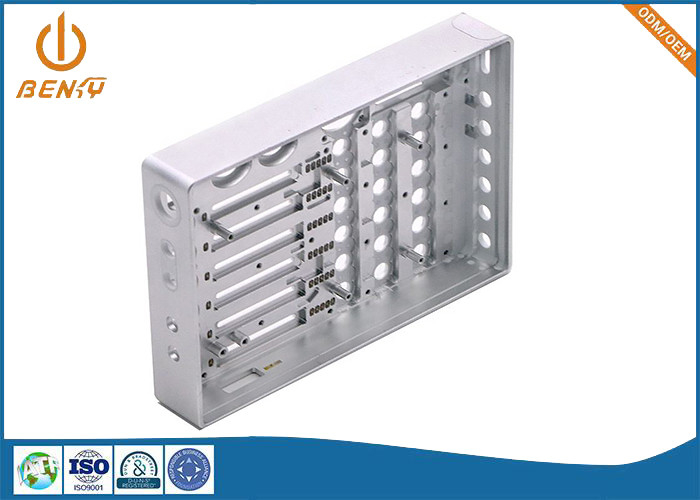 Caja de aluminio Shell Parts de aluminio de la comunicación del recinto del CNC del ODM del OEM