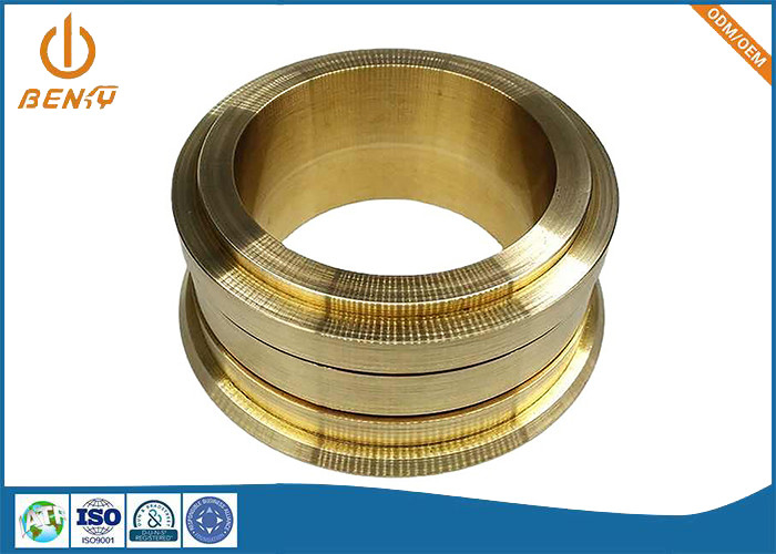 Precisión que da vuelta al acero inoxidable de cobre amarillo de aluminio del torno automático de las piezas de metal del CNC