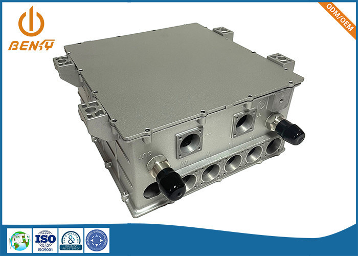 Piezas de lanzamiento de alta presión de aluminio del OEM para el recinto del coche de New Energy