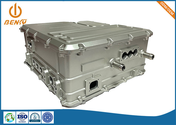Piezas de lanzamiento de alta presión de aluminio del OEM para el recinto del coche de New Energy