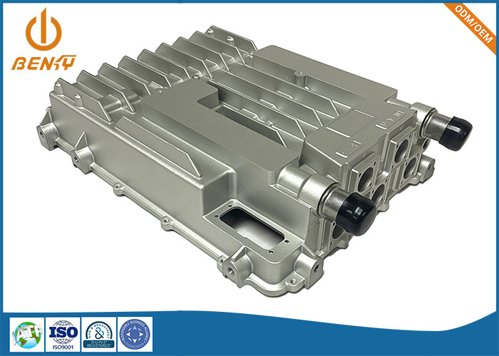 CNC que trabaja a máquina la fabricación de aluminio de las piezas de la caja de control del vehículo de New Energy
