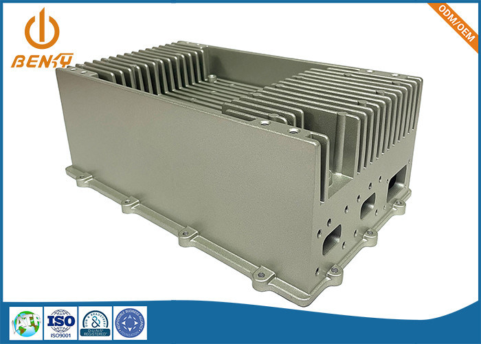 CNC que trabaja a máquina la fabricación de aluminio de las piezas de la caja de control del vehículo de New Energy