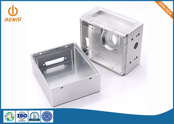 Piezas de aluminio de mecanizado CNC de alta precisión con color anodizado