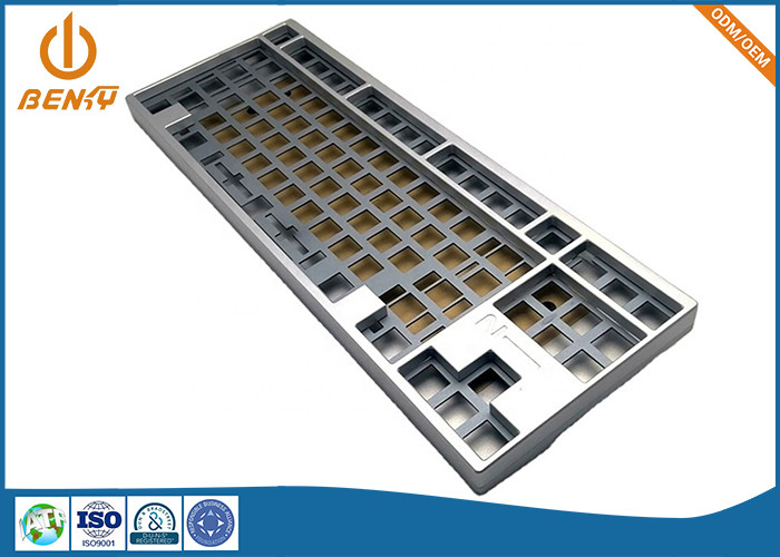 Caja electrónica de encargo del teclado del aluminio 6063 de los recintos del ODM del OEM